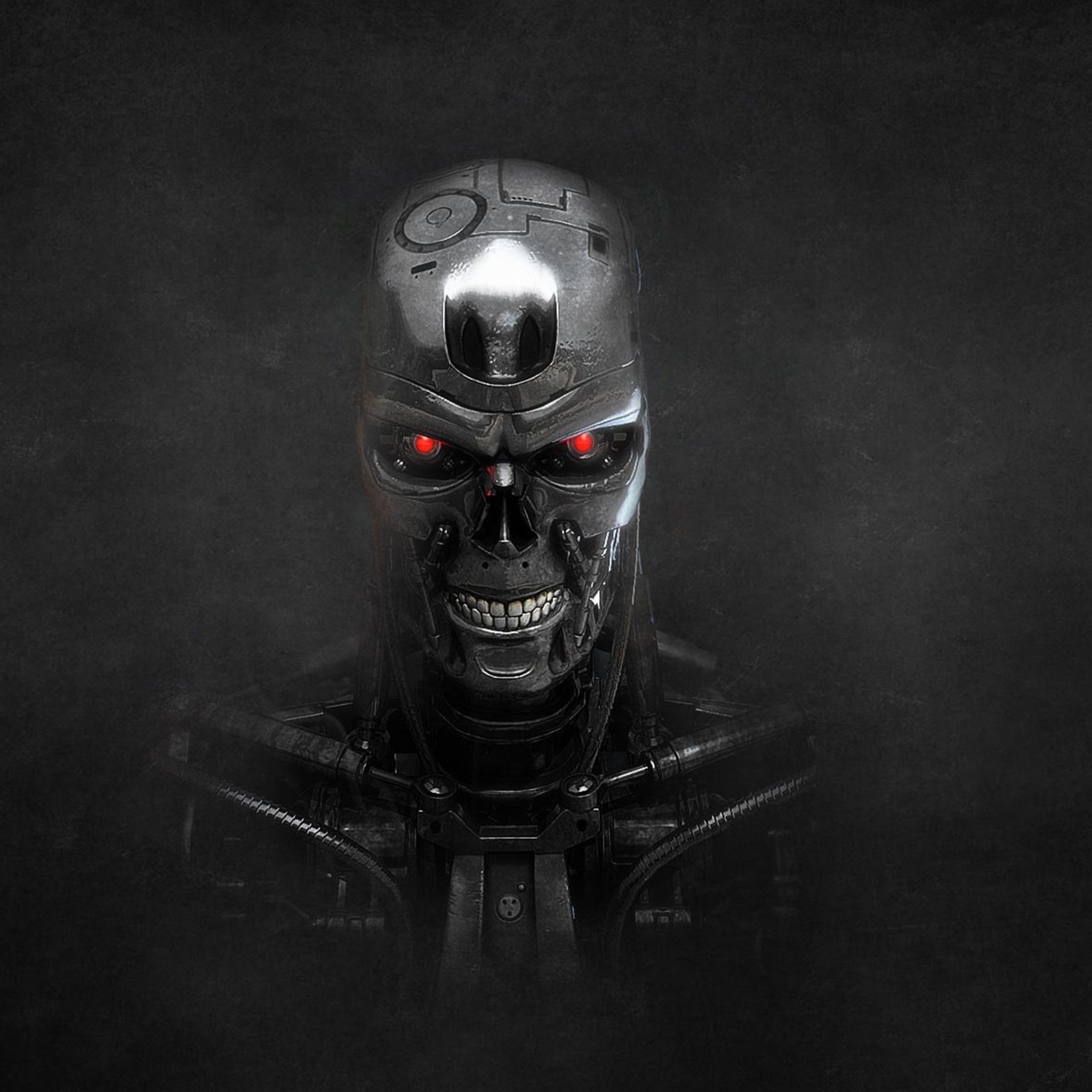 Fondo de pantalla Terminator Skeleton 2048x2048