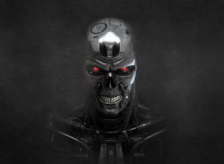Terminator Skeleton Background for Android, iPhone and iPad