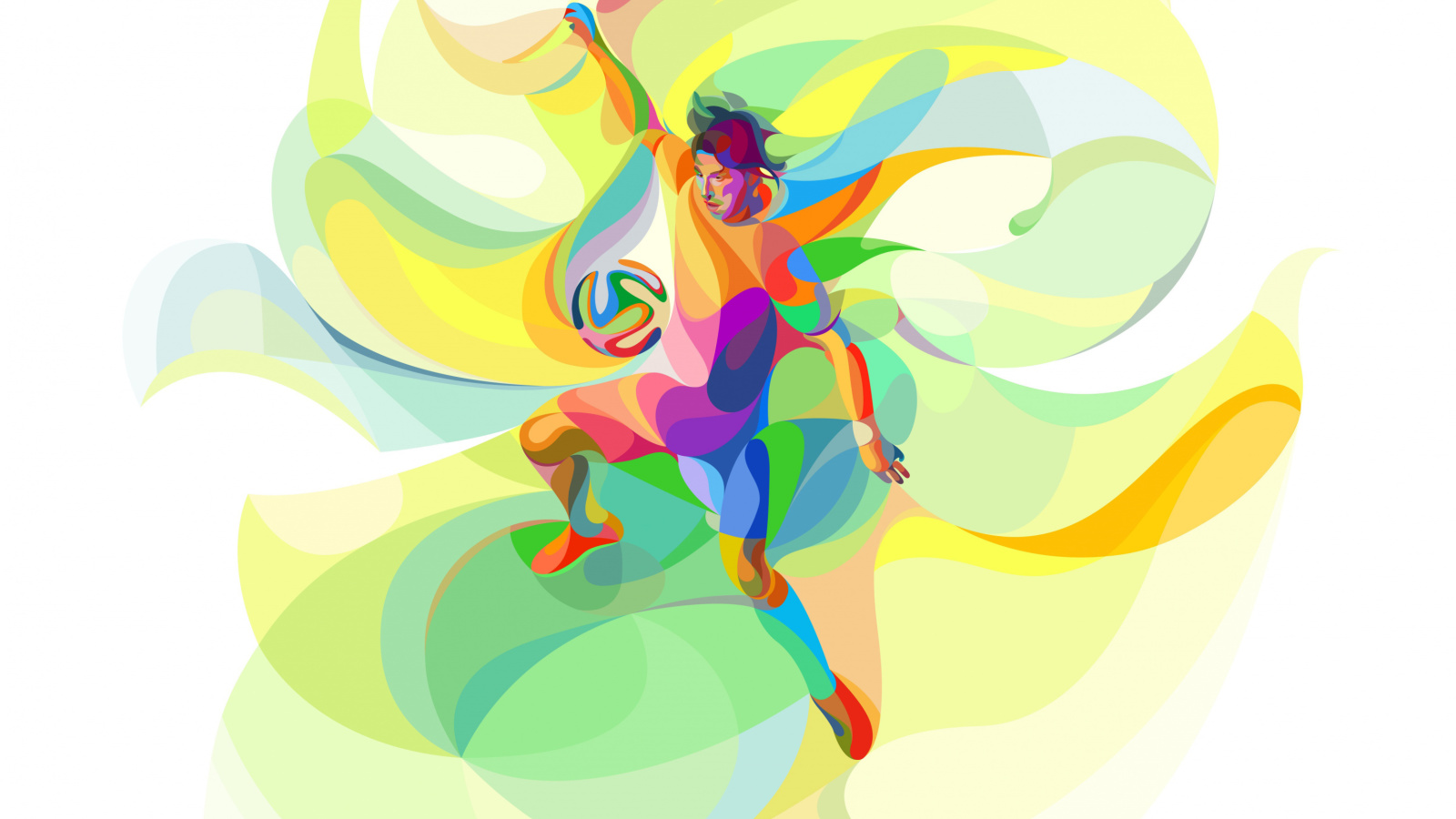 Das Rio 2016 Olympics Soccer Wallpaper 1600x900