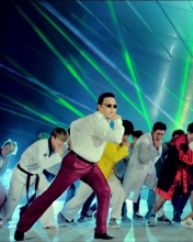 Das Gangnam Dance Wallpaper 176x220