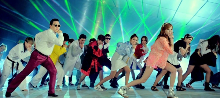 Gangnam Dance wallpaper 720x320