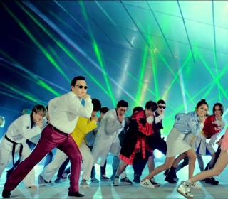 Kostenloses Gangnam Dance Wallpaper für 1024x1024