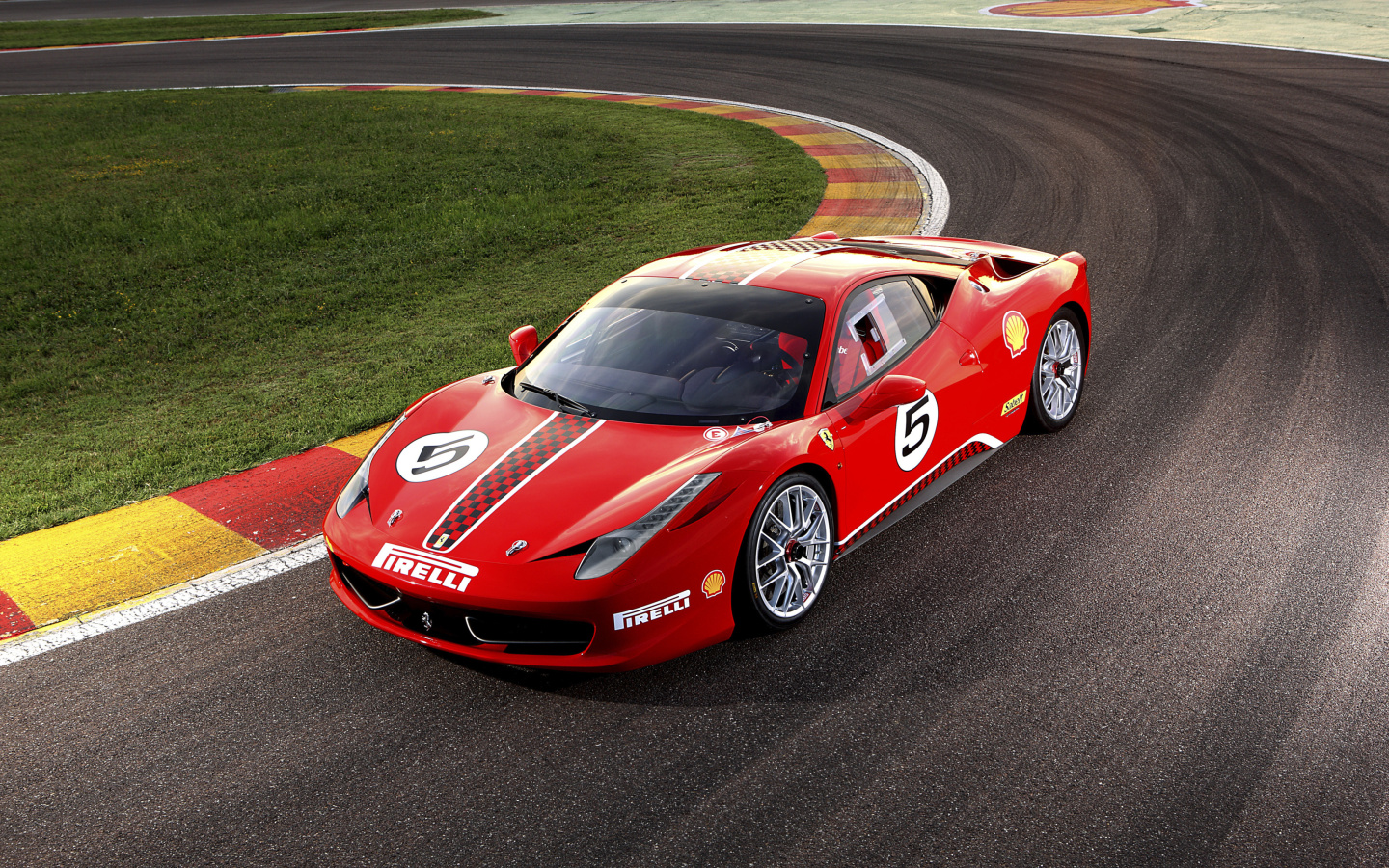 Screenshot №1 pro téma Ferrari Challenge Series 1440x900