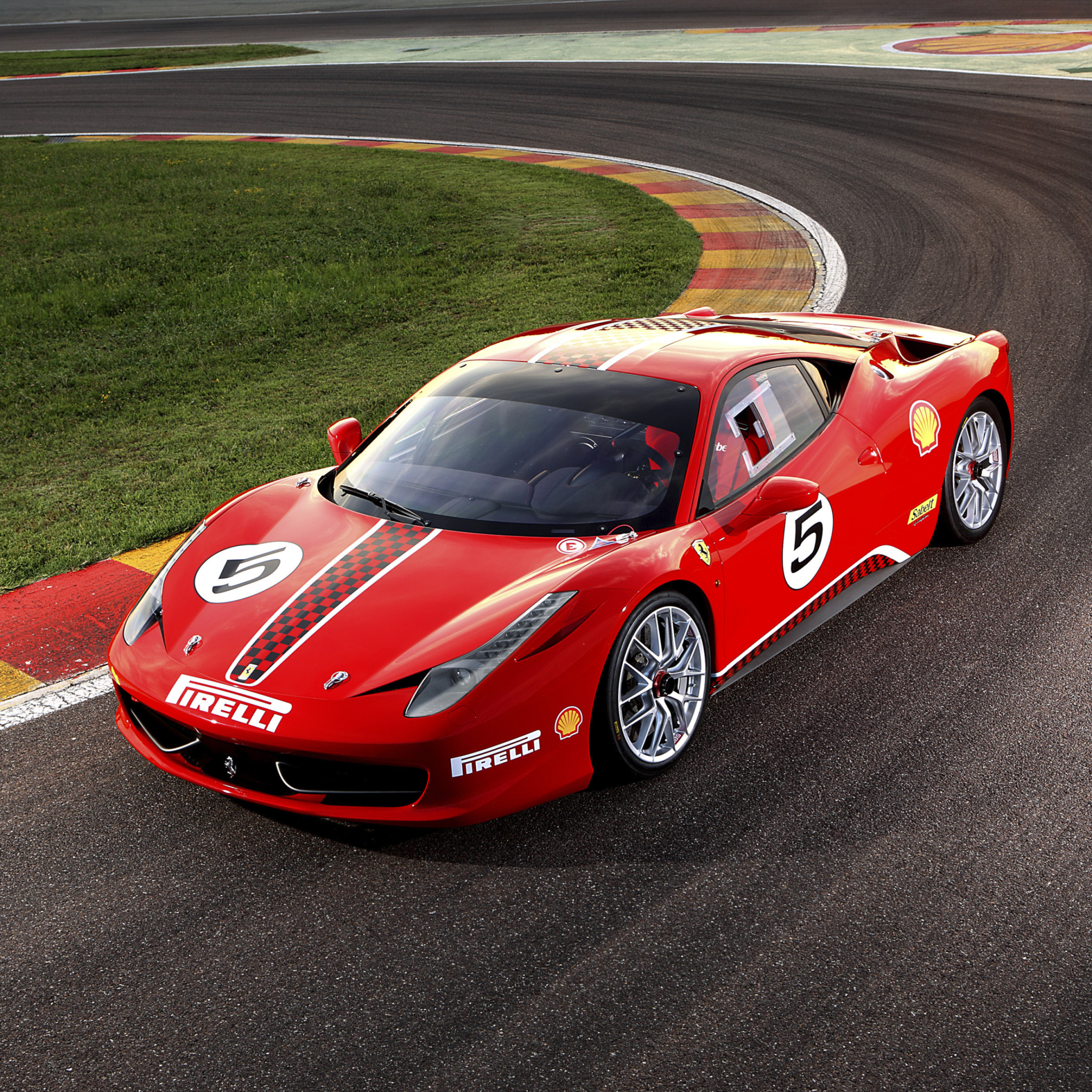 Screenshot №1 pro téma Ferrari Challenge Series 2048x2048