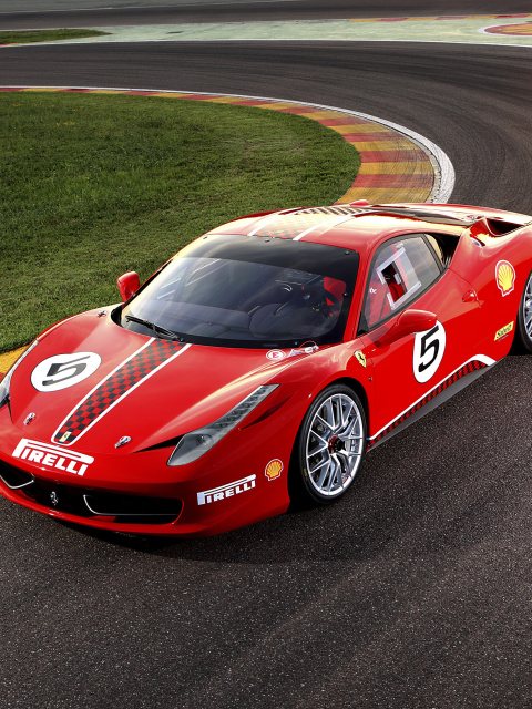Sfondi Ferrari Challenge Series 480x640