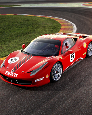 Ferrari Challenge Series - Obrázkek zdarma pro 480x800