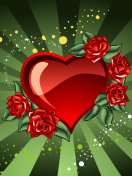 Обои Saint Valentine's Day Heart 132x176