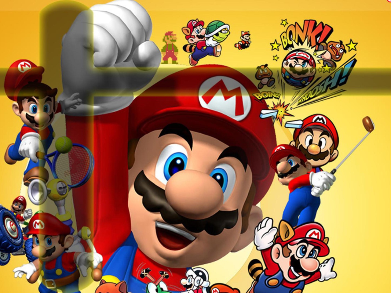 Fondo de pantalla Mario 1280x960