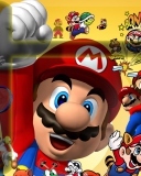 Mario wallpaper 128x160