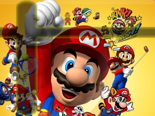 Mario wallpaper 320x240