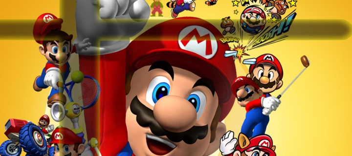 Mario wallpaper 720x320