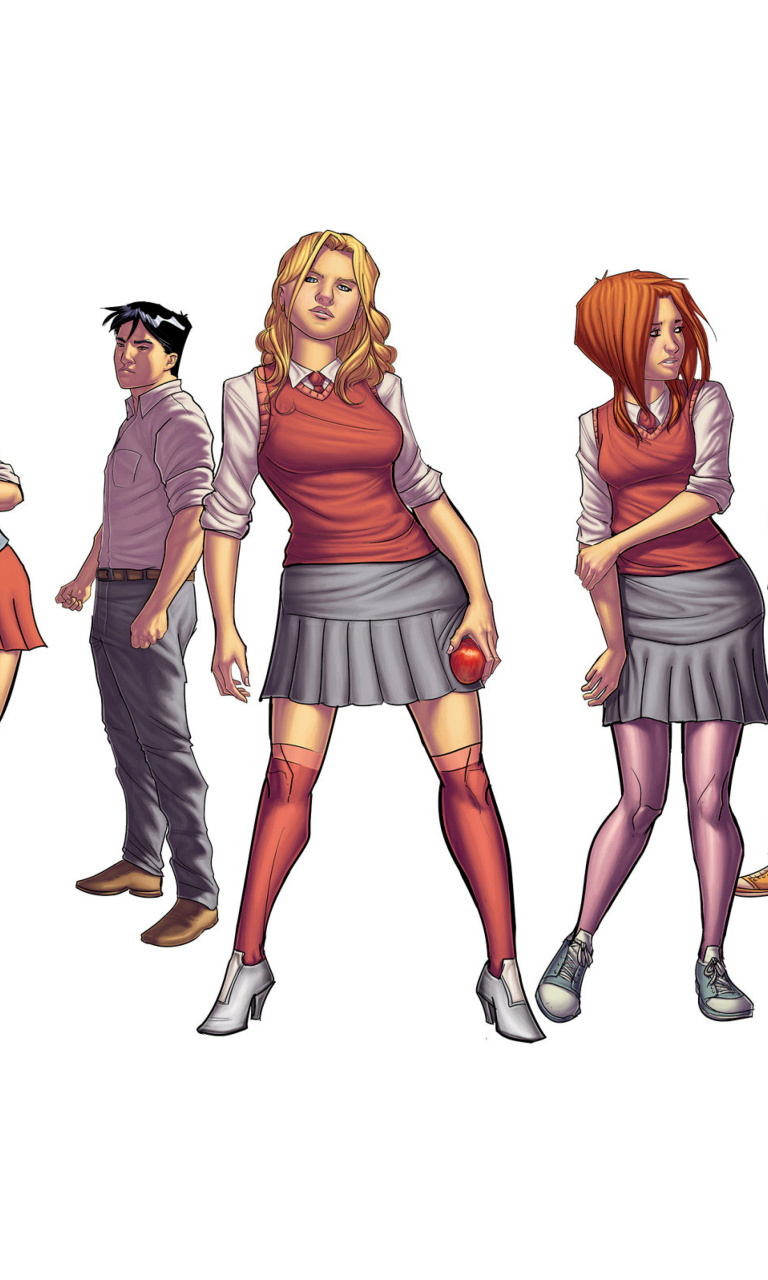 Morning Glories, Image Comics wallpaper 768x1280