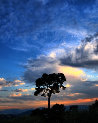 Dramatic Sky - Obrázkek zdarma pro Samsung i900 Omnia