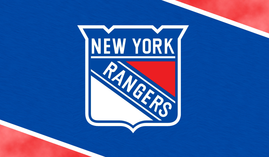 Обои New York Rangers Logo 1024x600