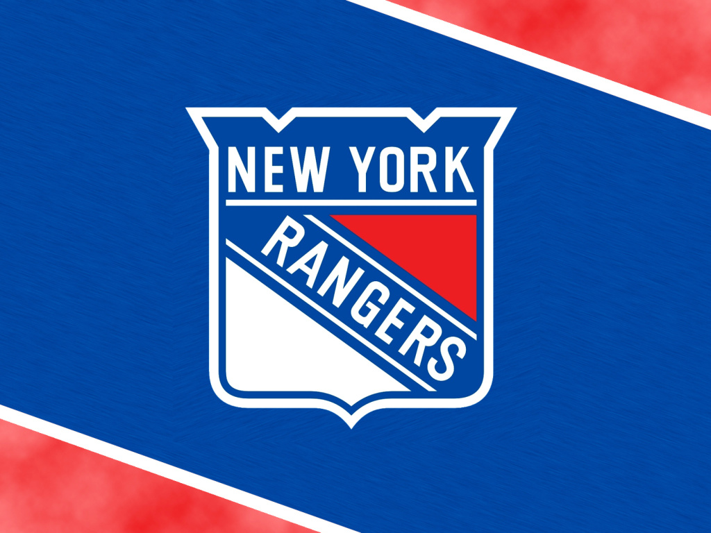 Das New York Rangers Logo Wallpaper 1024x768