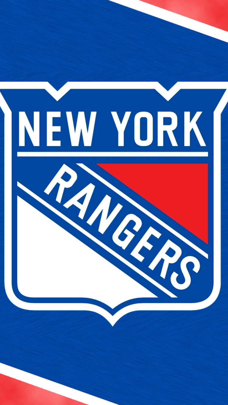 Das New York Rangers Logo Wallpaper 750x1334