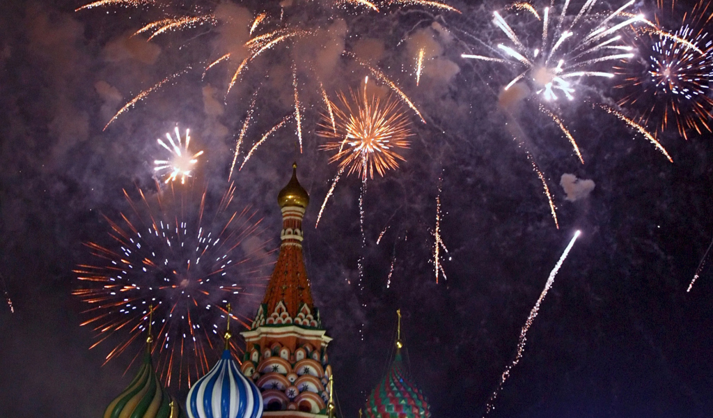 Screenshot №1 pro téma St. Basil's Cathedral, Moscow 1024x600