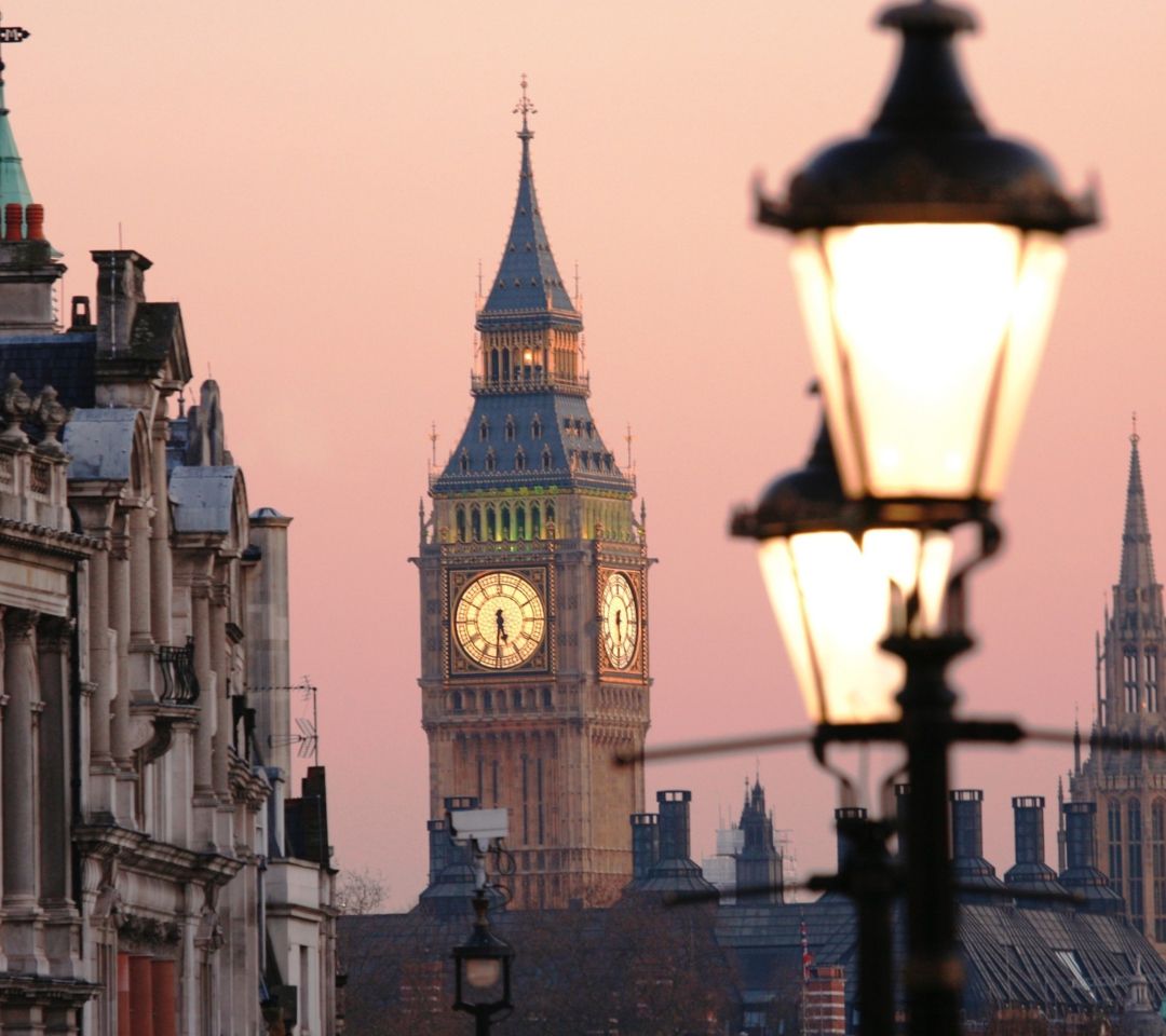 Beautiful London's Big Ben wallpaper 1080x960
