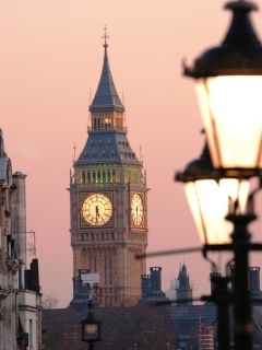 Beautiful London's Big Ben screenshot #1 240x320