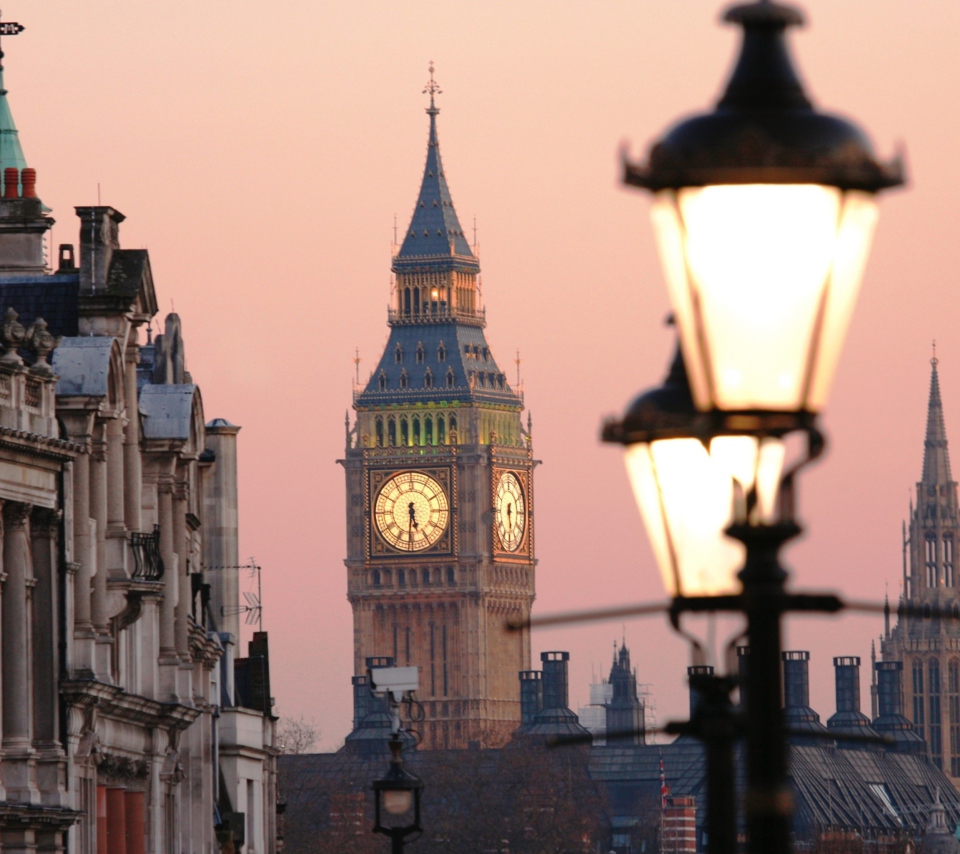 Обои Beautiful London's Big Ben 960x854