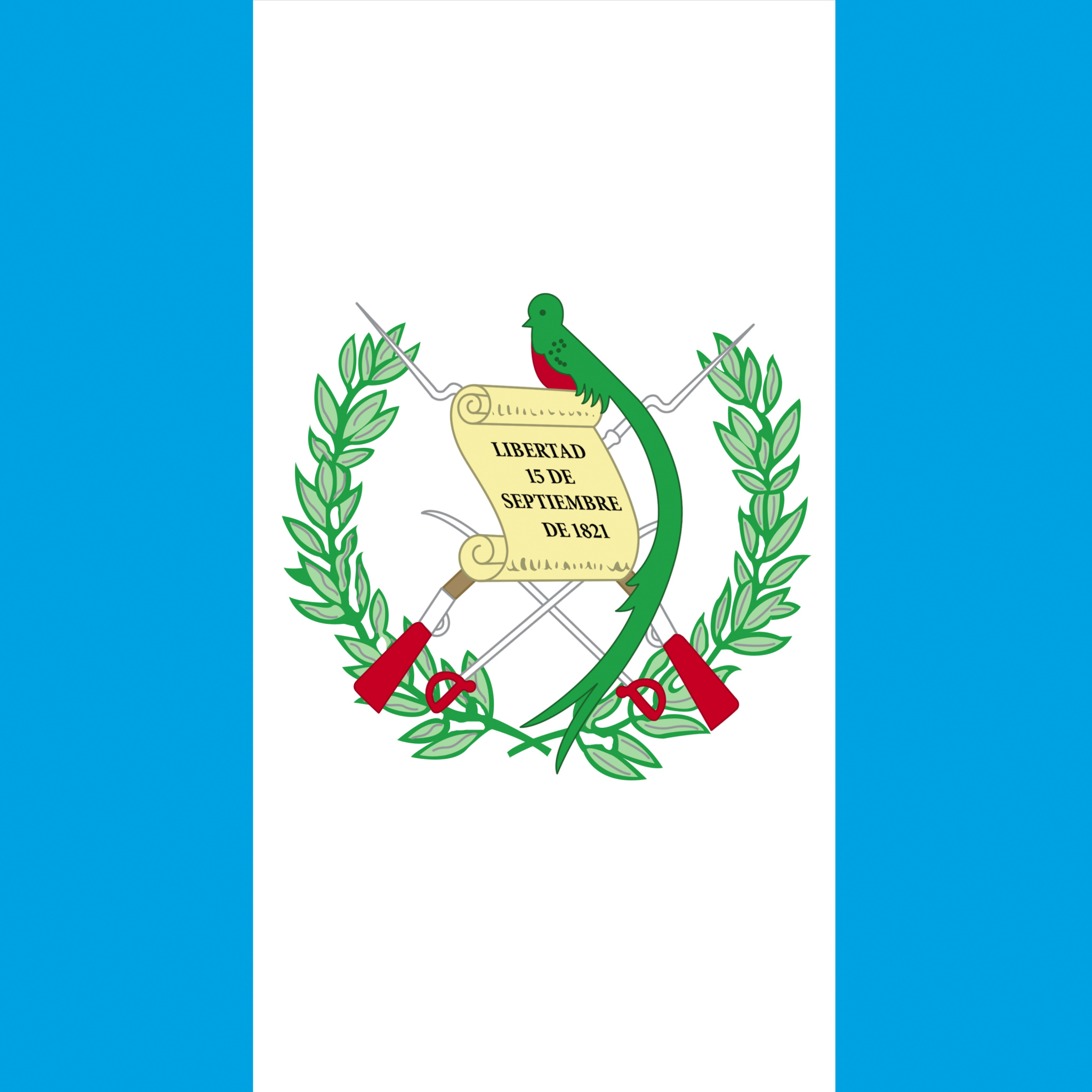 Sfondi Guatemala Flag 2048x2048