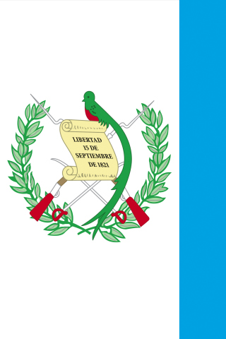 Sfondi Guatemala Flag 320x480