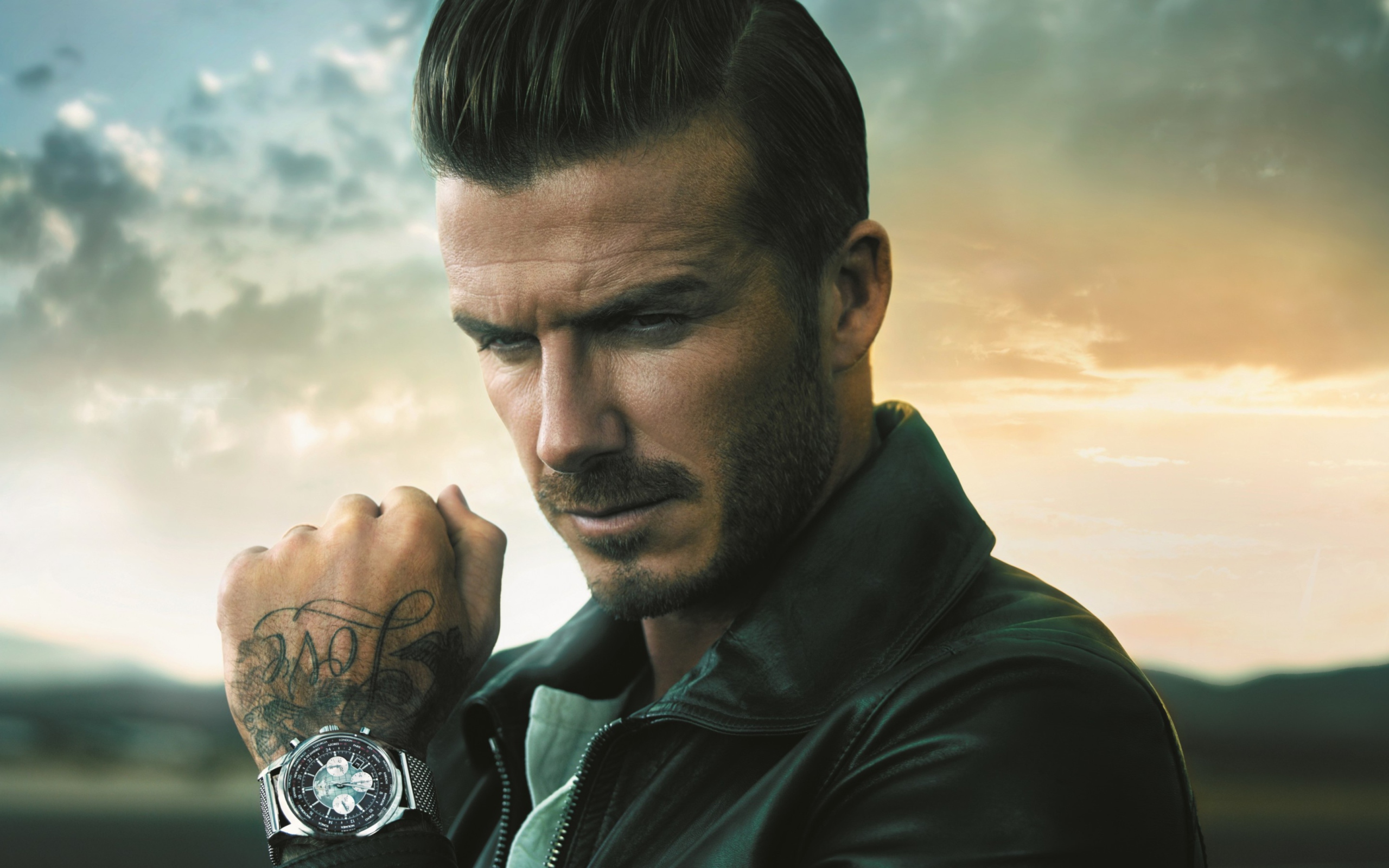 David Beckham, Paris Saint-Germain wallpaper 2560x1600