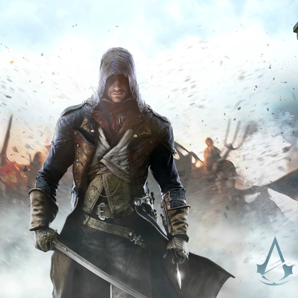 Fondo de pantalla Assassin's Creed Unity 1024x1024