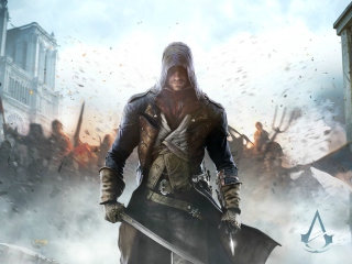 Обои Assassin's Creed Unity 320x240
