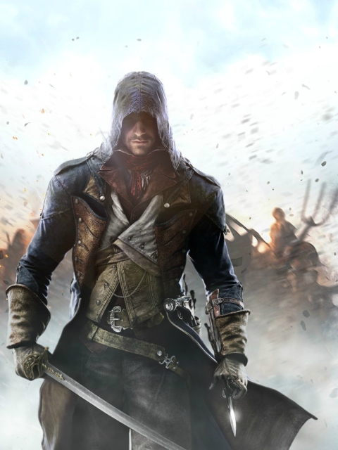 Fondo de pantalla Assassin's Creed Unity 480x640