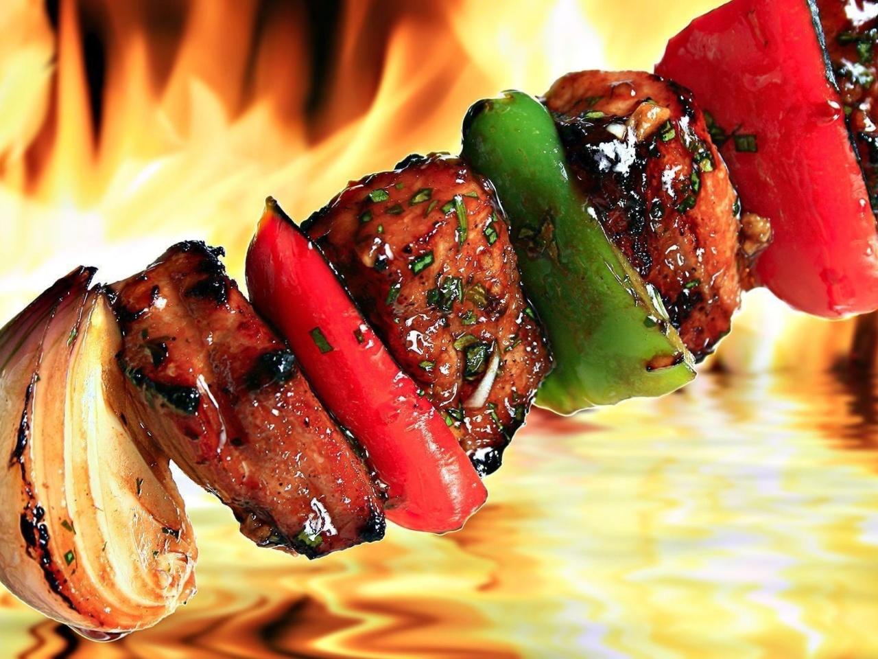 Das Grill Kebab Wallpaper 1280x960