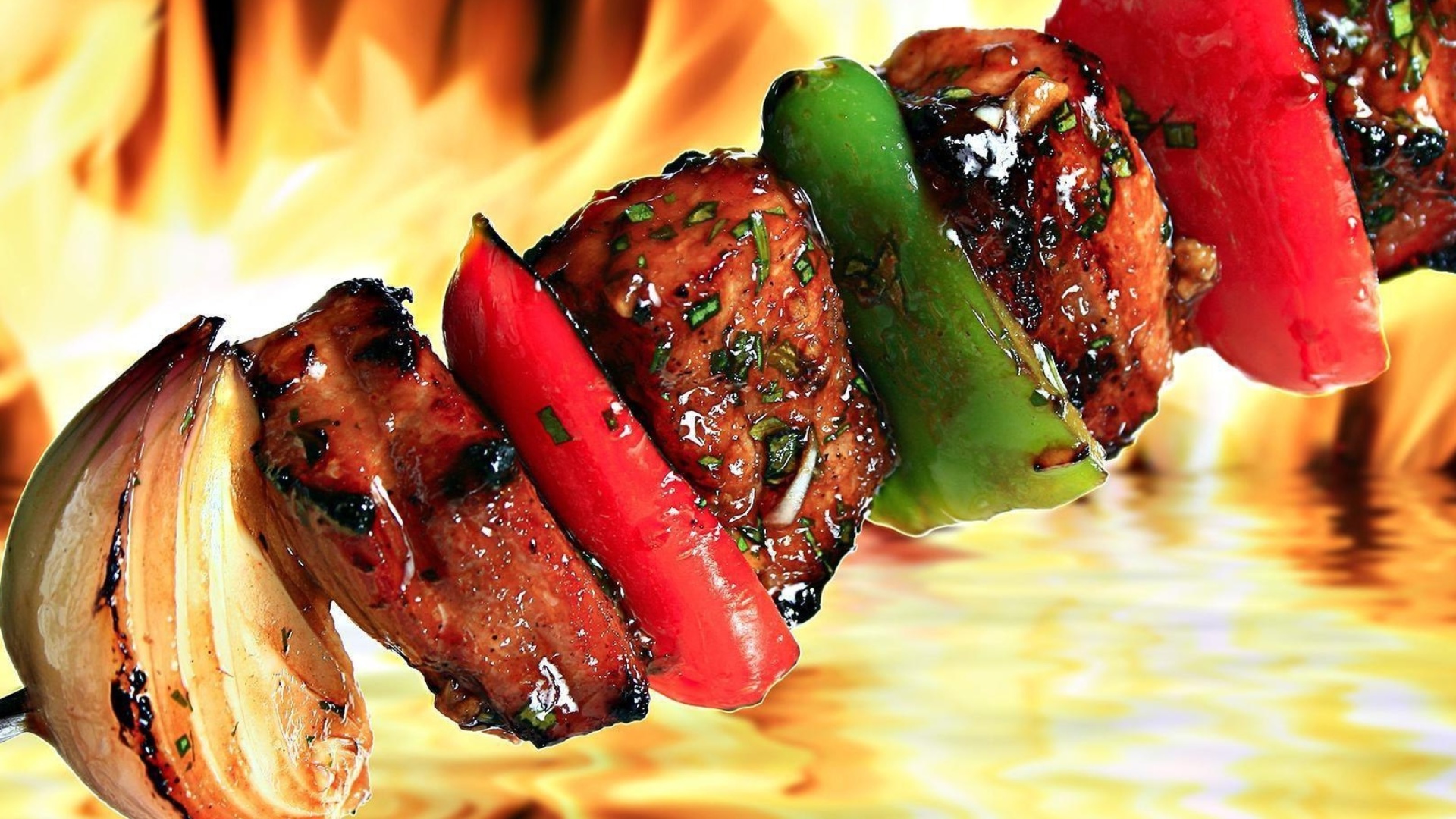 Das Grill Kebab Wallpaper 1920x1080