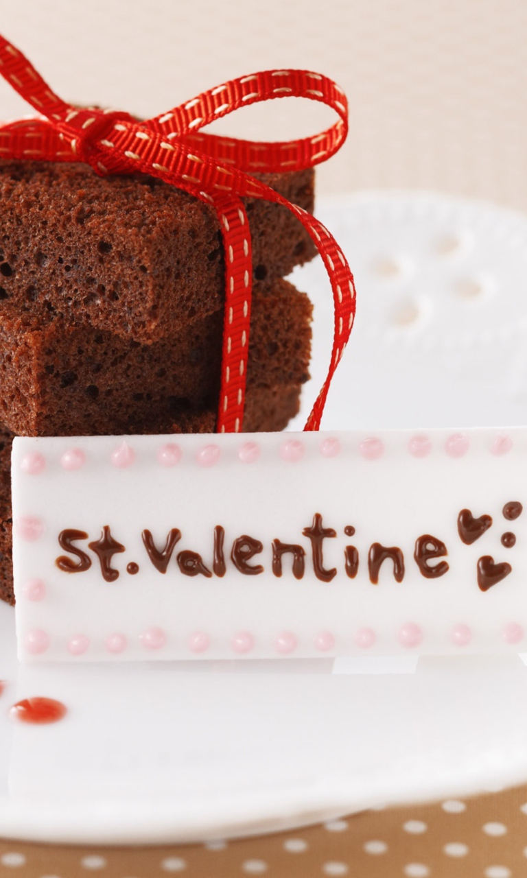 St Valentine Cake wallpaper 768x1280