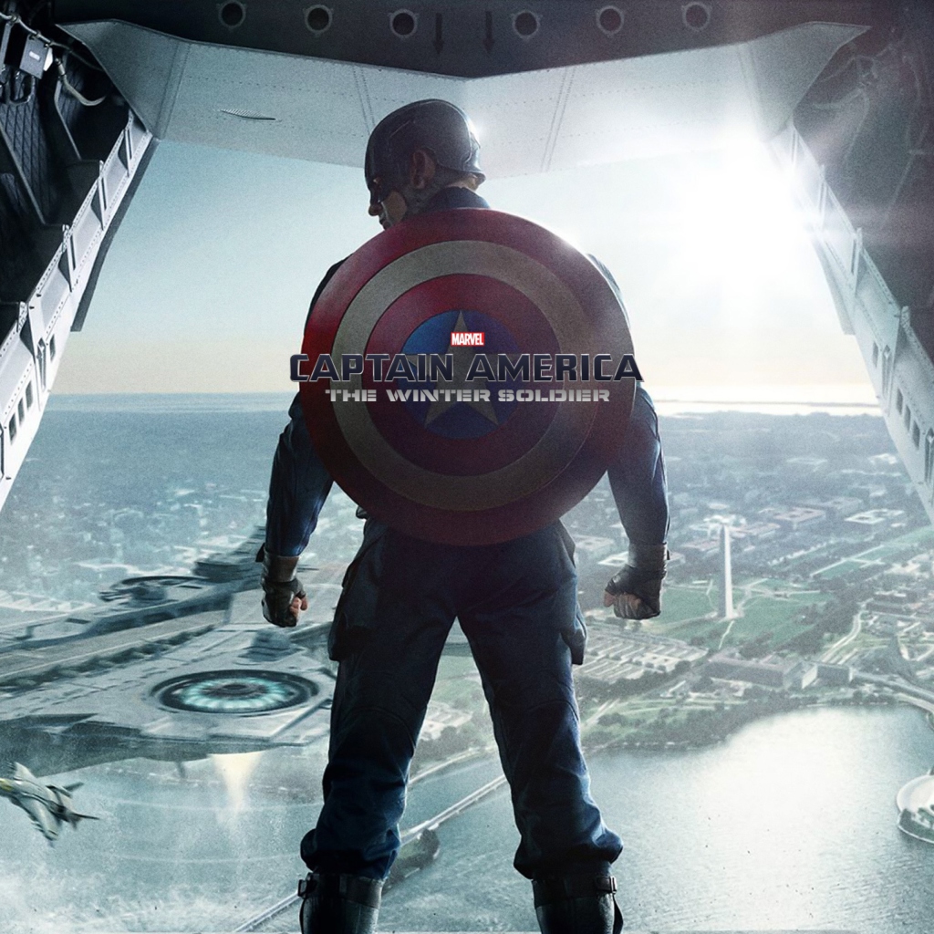 Das Captain America The Winter Soldier Wallpaper 1024x1024