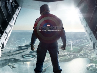 Das Captain America The Winter Soldier Wallpaper 320x240