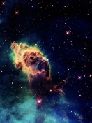 Fondo de pantalla Galactic Clouds 132x176