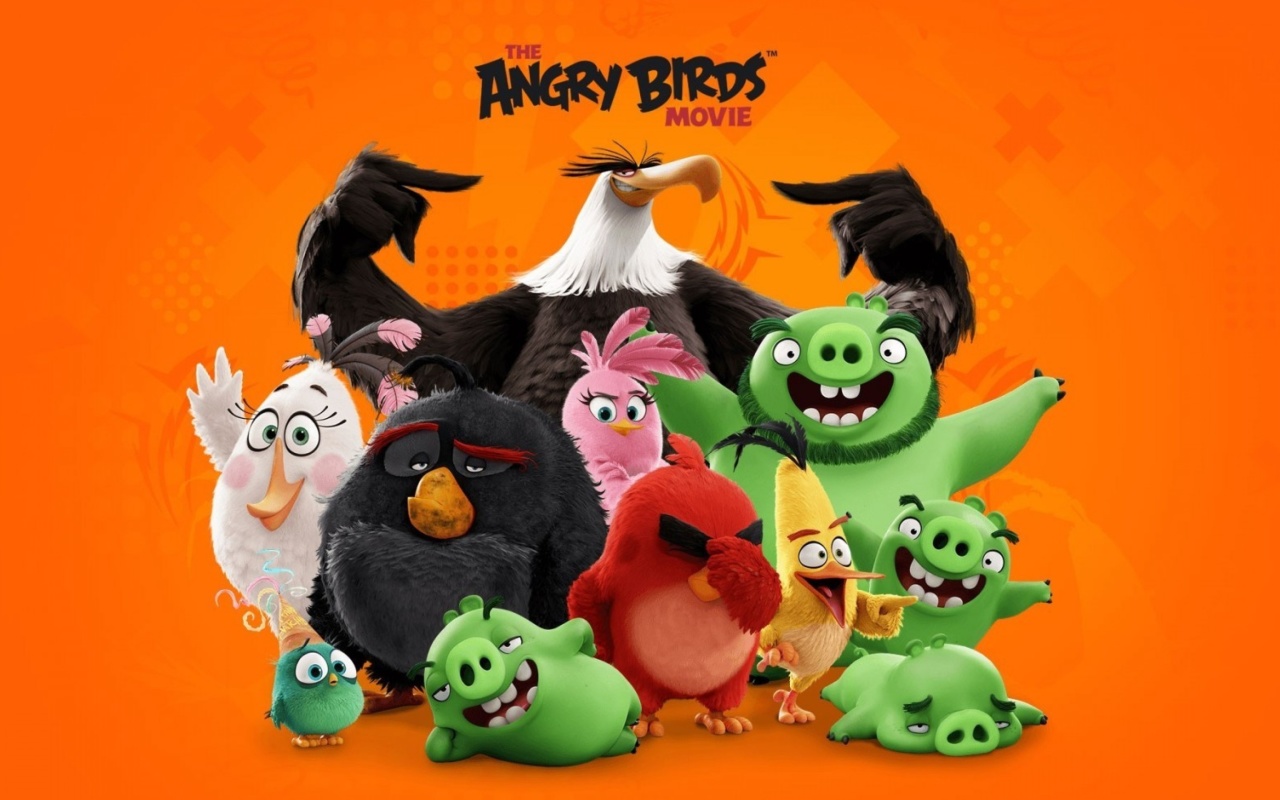 Screenshot №1 pro téma Angry Birds the Movie Release by Rovio 1280x800