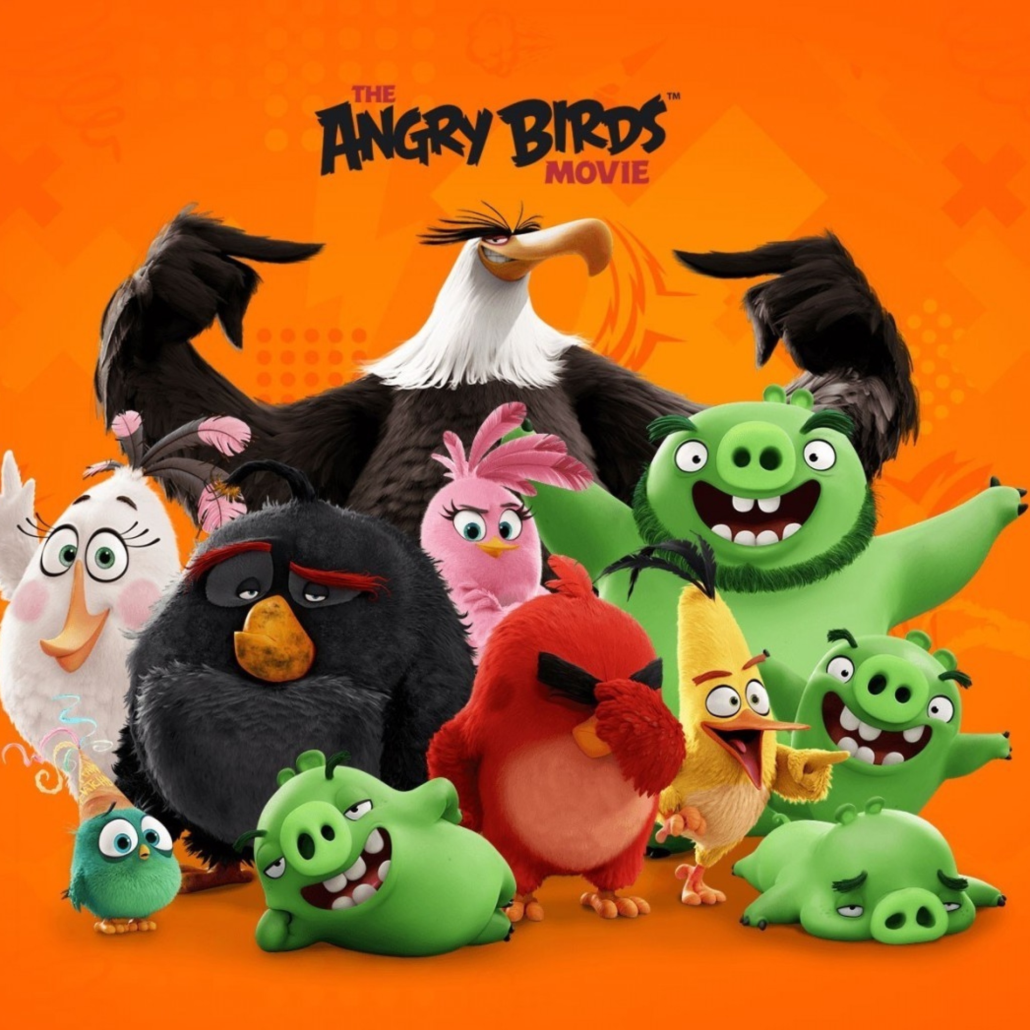 Обои Angry Birds the Movie Release by Rovio 2048x2048