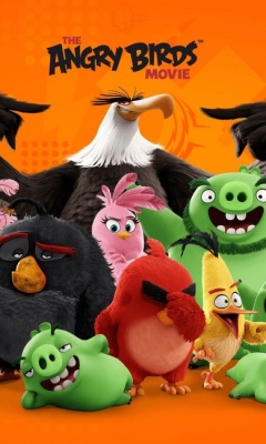 Обои Angry Birds the Movie Release by Rovio 240x400