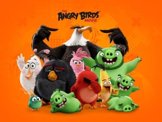 Обои Angry Birds the Movie Release by Rovio 320x240