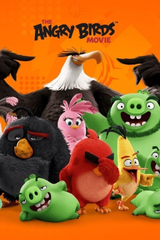 Fondo de pantalla Angry Birds the Movie Release by Rovio 320x480