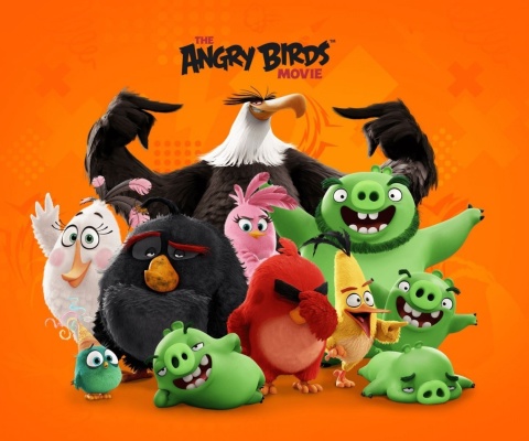 Обои Angry Birds the Movie Release by Rovio 480x400