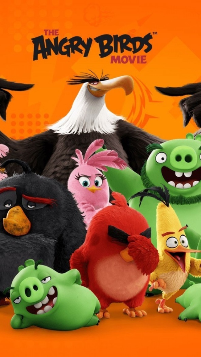 Fondo de pantalla Angry Birds the Movie Release by Rovio 640x1136