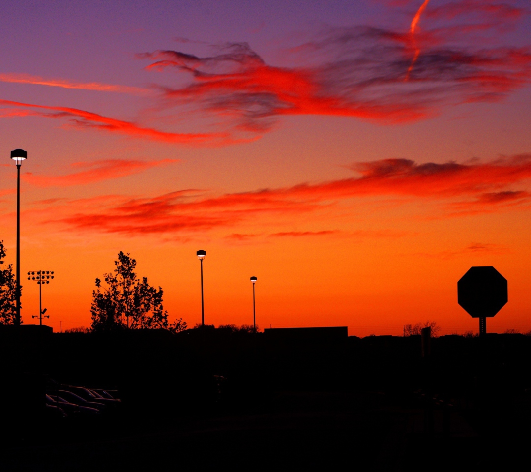 Orange Sunset screenshot #1 1080x960