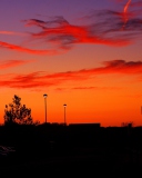 Orange Sunset screenshot #1 128x160