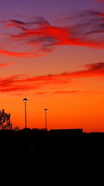 Orange Sunset screenshot #1 360x640