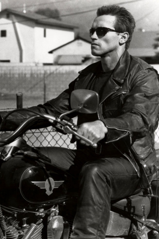 Terminator 2 Arnold Schwarzenegger screenshot #1 320x480