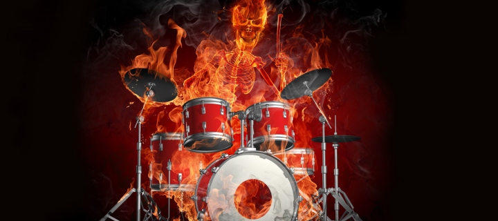 Fire Drummer screenshot #1 720x320
