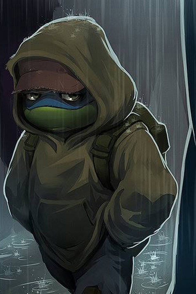 Sfondi Sad Turtle 640x960