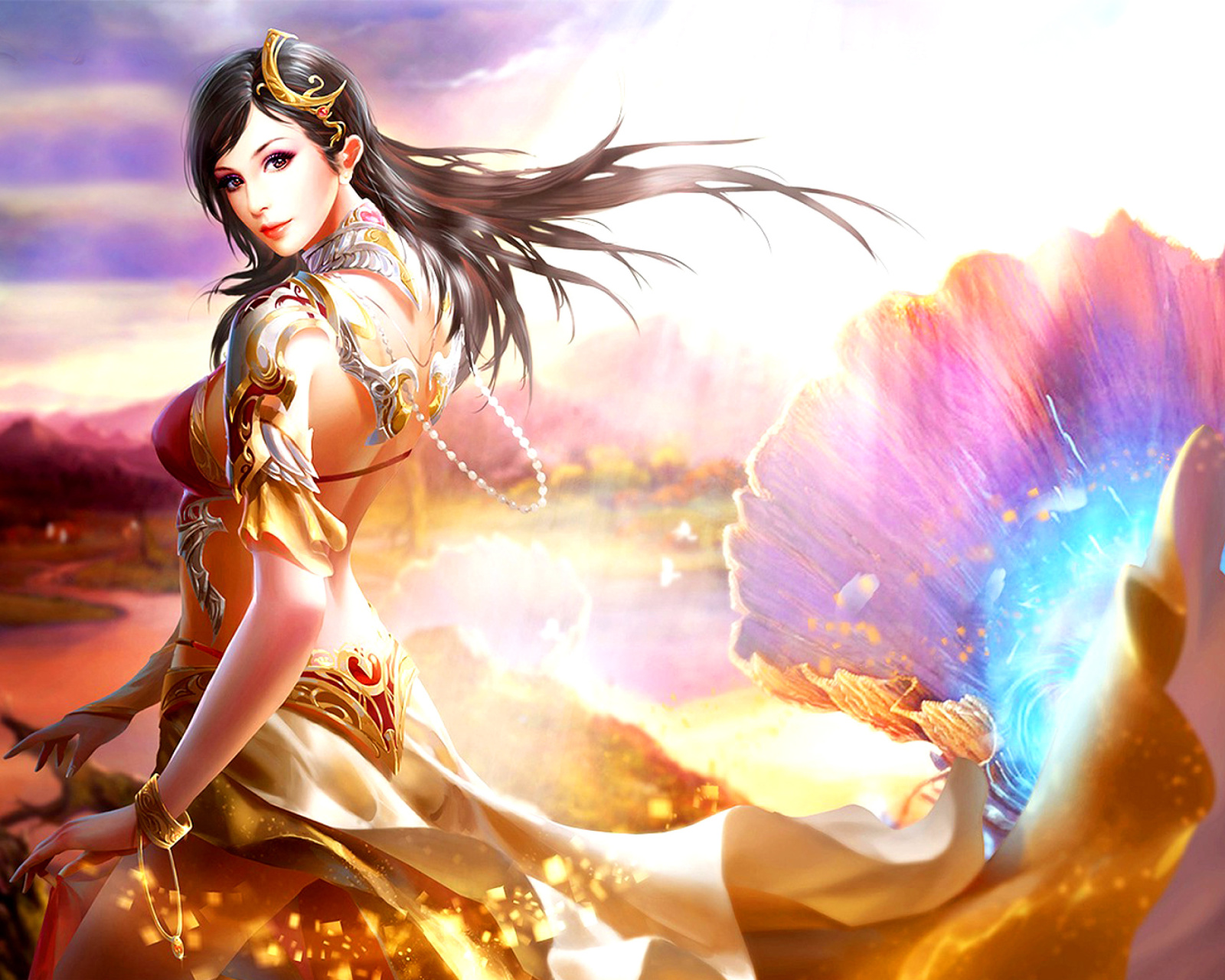 Aoede, League of Angels wallpaper 1600x1280